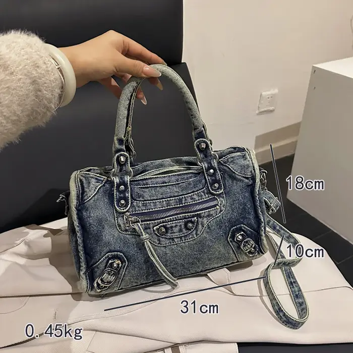 Sacs en Denim bleu pour femmes