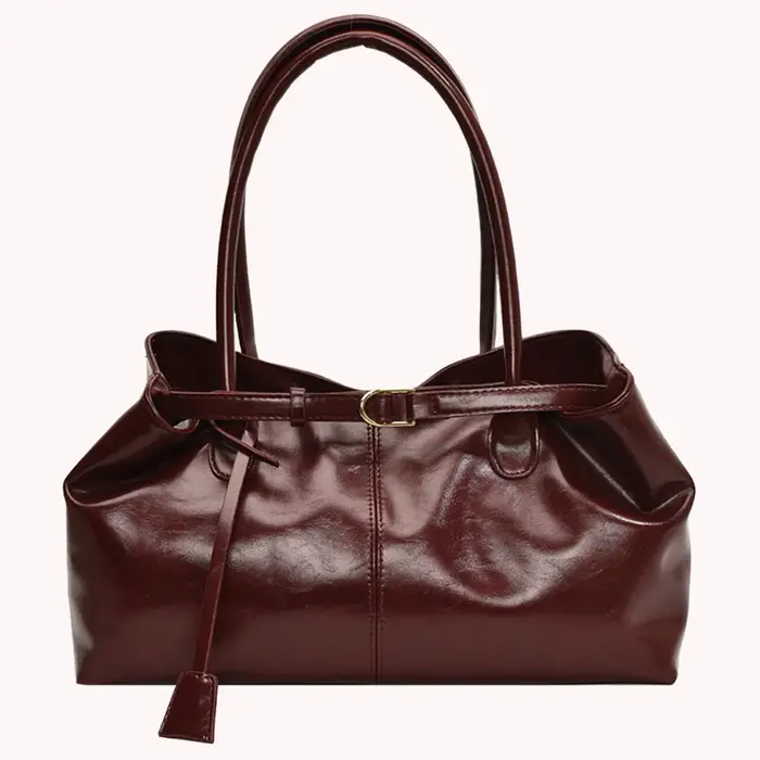 Sac fourre-tout en cuir PU, sac à bandoulière ample, sac à poignée supérieure tendance, grand sac cartable pour femmes, travail, Shopping, voyage