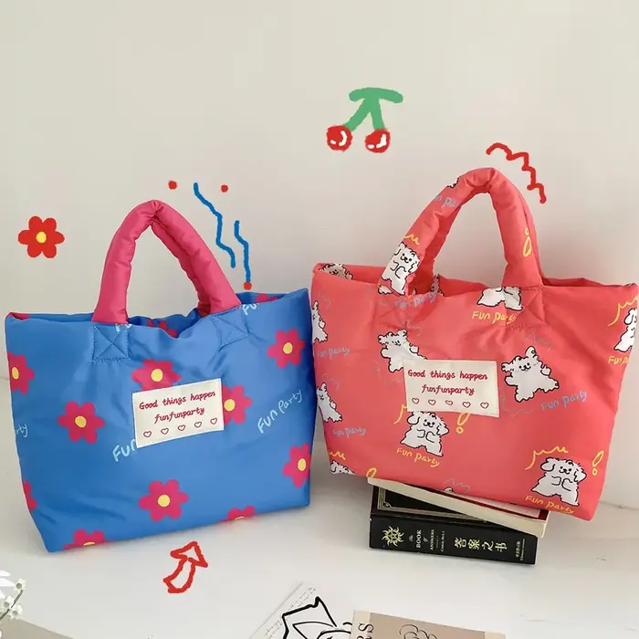 Sacs fourre-tout rembourrés pour femmes