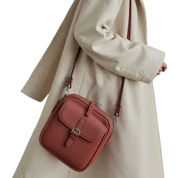Sac messager en cuir pour femmes