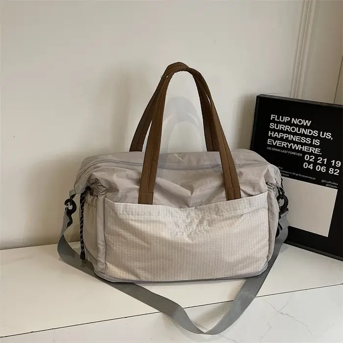 Sac fourre-tout en tissu grande capacité pour femme