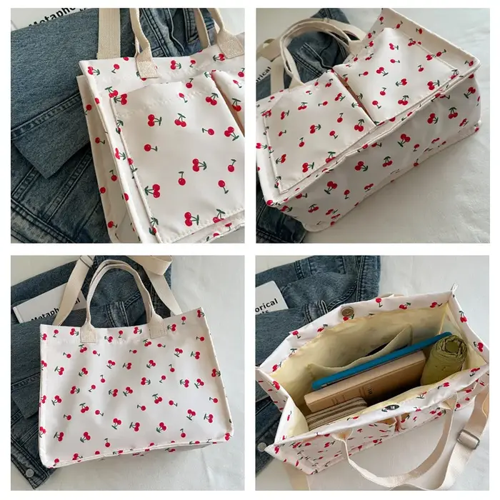 Interrupteur sac à bandoulière multi-poches pour femme