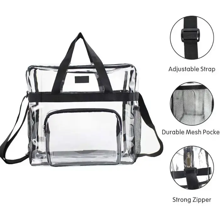 Sac transparent de grande capacité