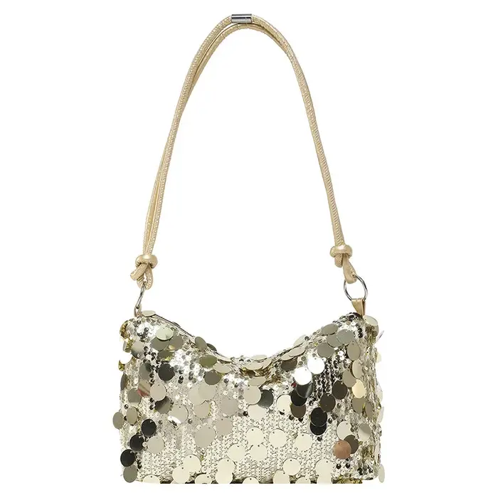 Nouveau Sac à Bandoulière Scintillant pour Femme 2026 – Pochette de Soirée Élégante et Brillante pour Fête