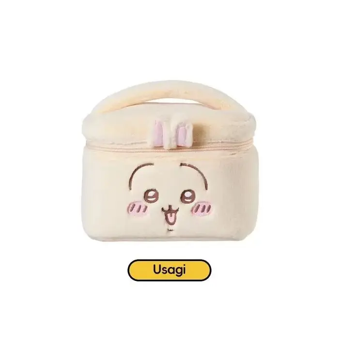 Trousse de Maquillage Chiikawa Cute Hachiware 2026 Usagi, Grande Capacité, Motif Dessin Animé, Idéal