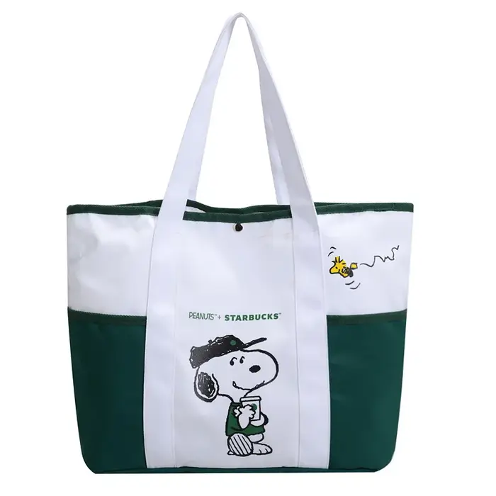 Sac fourre-tout en toile grande capacité