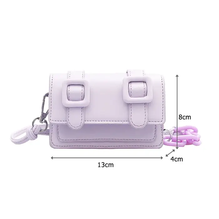 Mini sac à main en cuir pour femmes