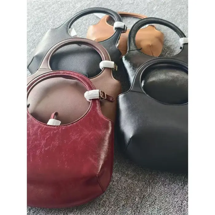 Sac à main de luxe Y2K en cuir véritable pour femme