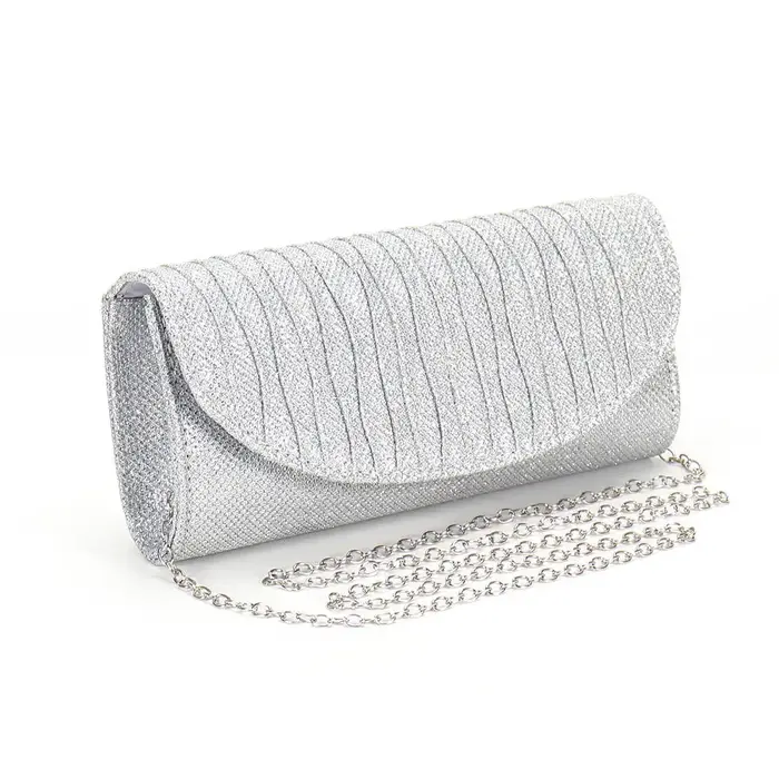 Pochette brillante pour dames, sac à main élégant à la mode, pochette de soirée, sac enveloppe en or