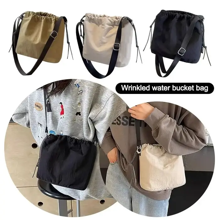 Sac seau en Nylon tendance pour femmes