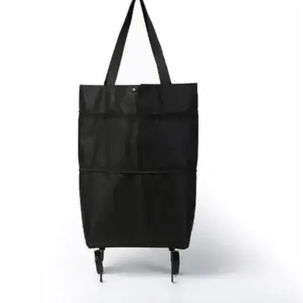 Sac à main pliable 1 pièce, petit chariot de courses, grand sac de supermarché, sac portable pour co