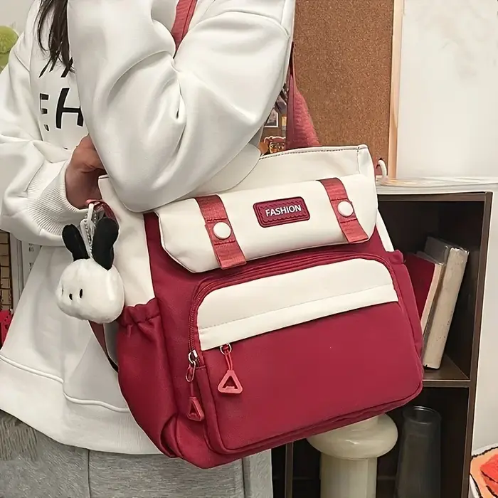 Sac fourre-tout en toile d'inspiration vintage chic pour femme