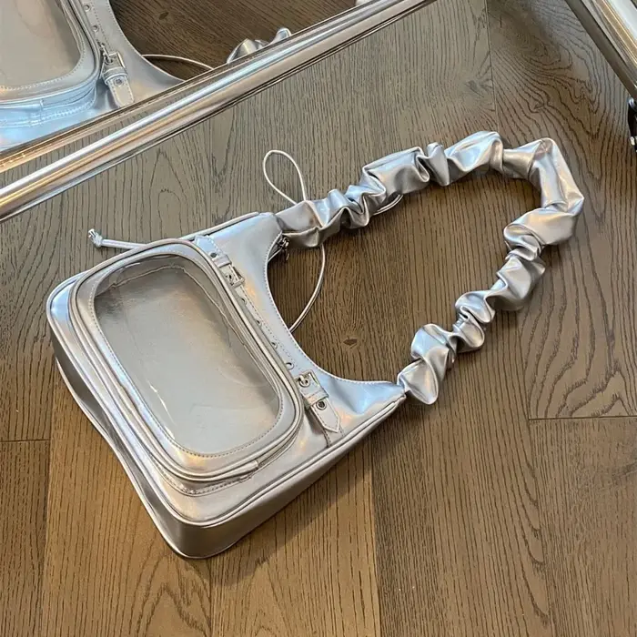 Sac Ita froncé à lacets et nœuds