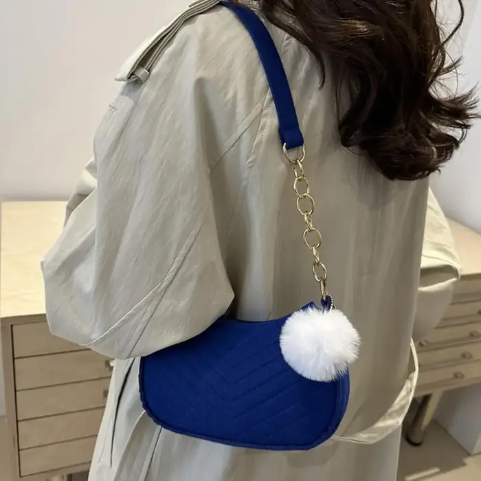 Mini sacs à bandoulière en feutre pour femmes