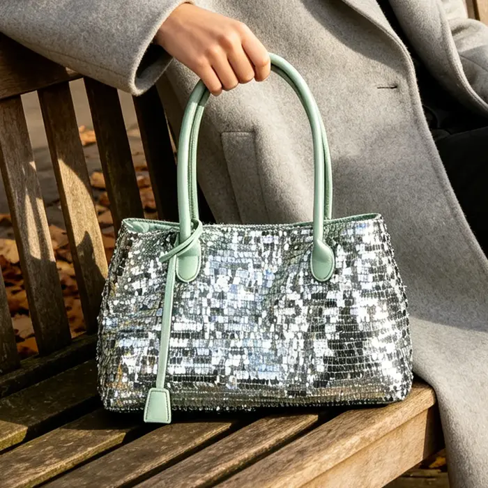Sacs à bandoulière à sequins tendance