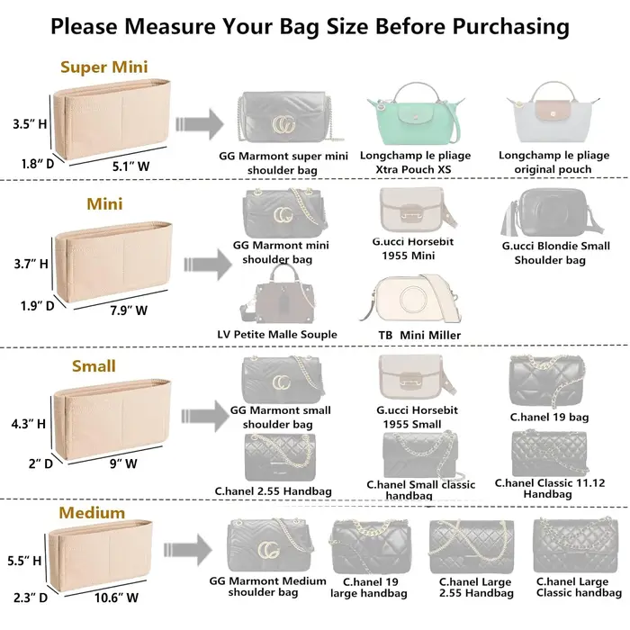 Mini sac à main en feutre