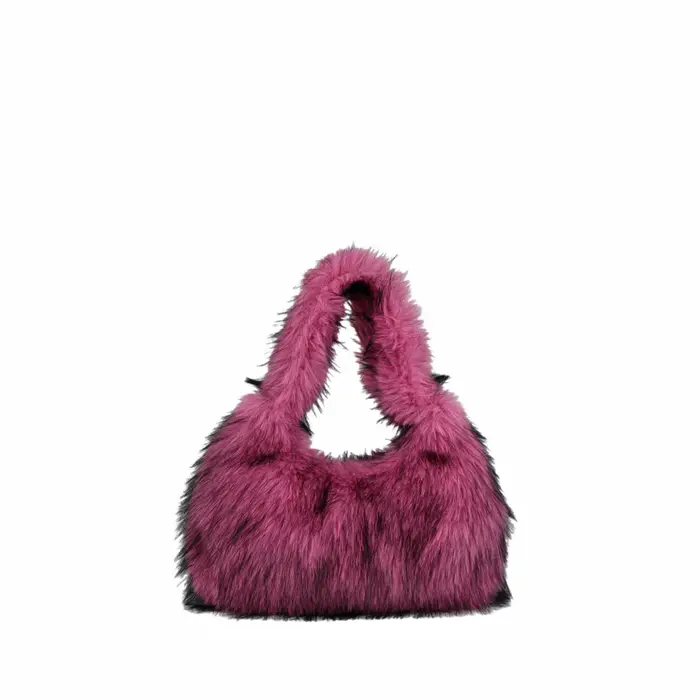 Sacs à main Hobos en fausse fourrure pour femmes