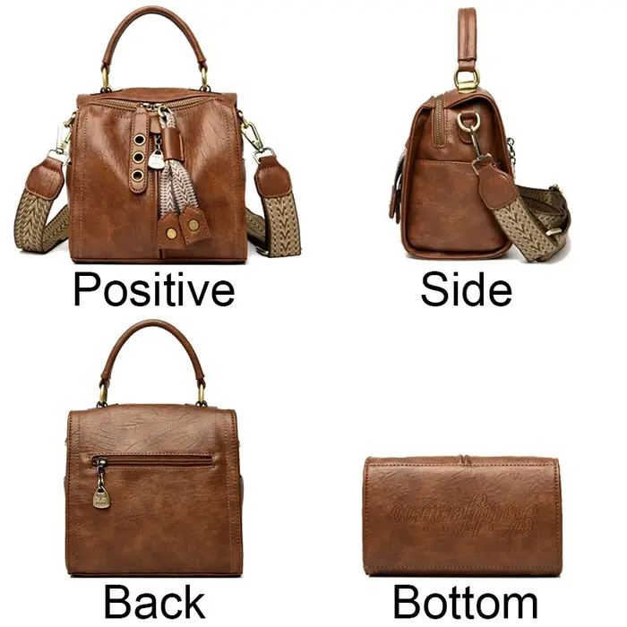 Sac à Main en Cuir de Vache group pour Femme