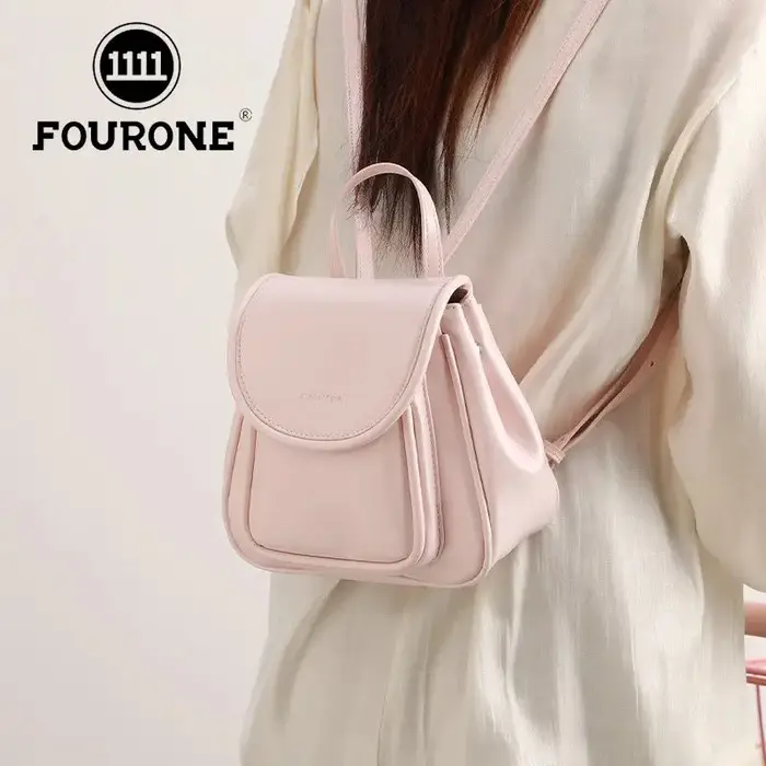 Printemps été poignée Mini sac à dos filles 2025 paquet nouveau un sac à bandoulière mode coréenne sac à dos femmes Pu cartable