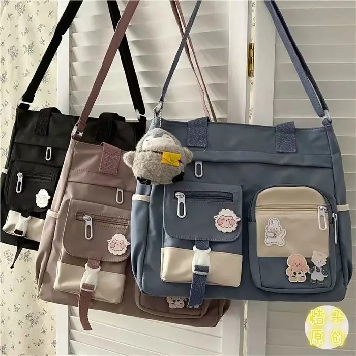 Sacs à main en toile imperméable en Nylon pour femmes