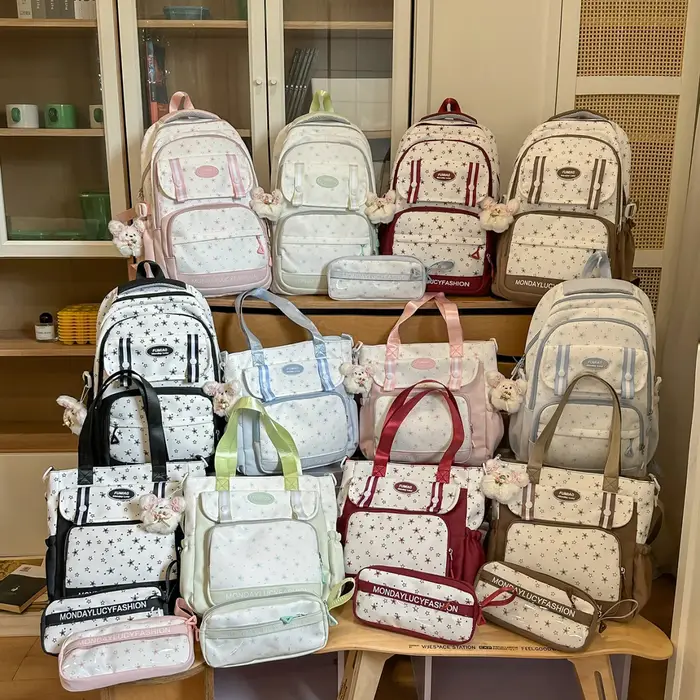 Ensemble de sacs à dos Adorable Star pour les élèves du collège