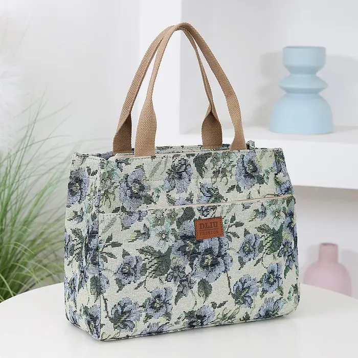 Sac fourre-tout à imprimé Floral pour femmes
