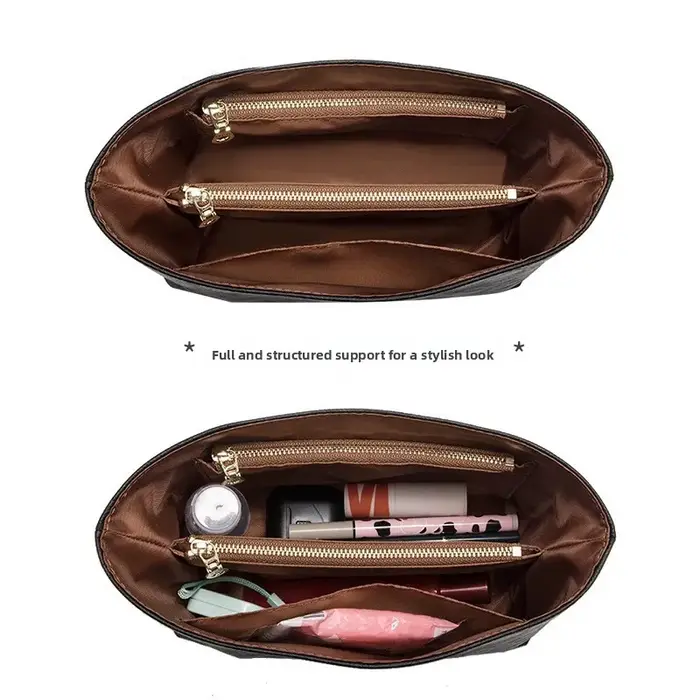 Mini sac fourre-tout avec doublure intérieure