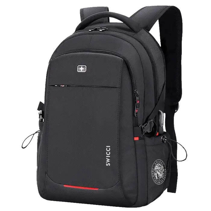 Ravel 16 17.3 pouces ordinateur portable suisse sac à dos USB charge antivol bagages d'affaires sac à dos pour hommes femmes collège sac d'école