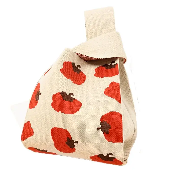 Sac fourre-tout en tricot pour femmes et filles