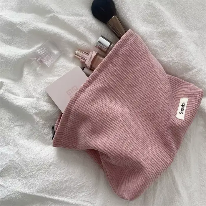 Grand sac à cosmétiques léopard pour femmes, en toile, fermeture éclair imperméable, sac de maquilla