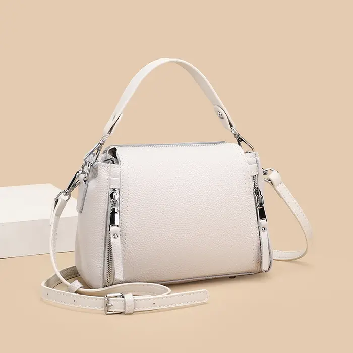 Sacs à main en cuir véritable pour femmes