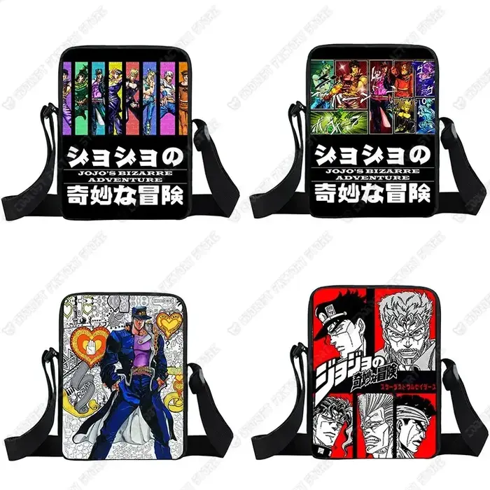 Sac à bandoulière Anime Jojo Ives Arre Adventure pour femme