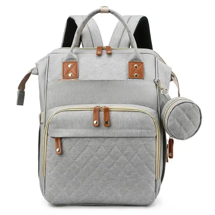 Sac à dos pour maman avec berceau pliable, matelas souple, sacs multifonctionnels pour maman, sacs d
