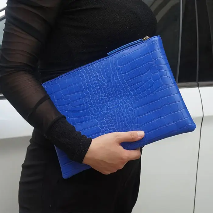Sac à main et porte-monnaie en cuir PU souple pour femmes