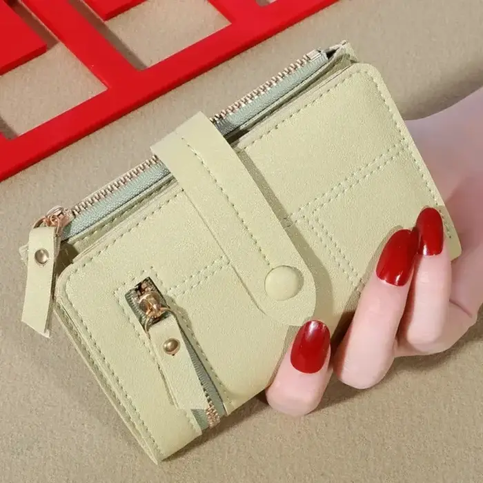 Portefeuille mi-long polyvalent et haut de gamme pour femme