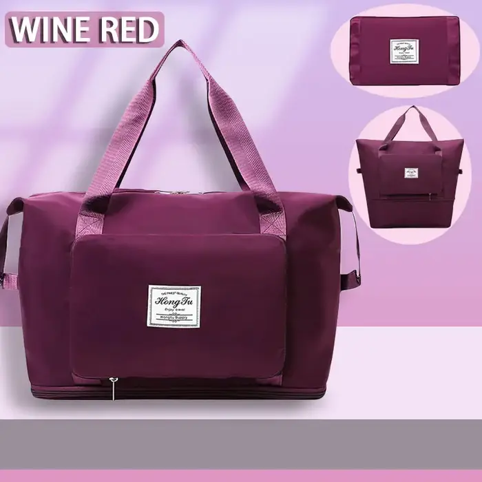 Sac de voyage pliable et extensible