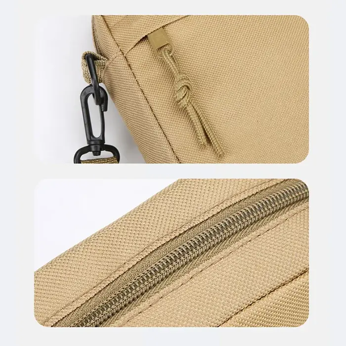 Sac à bandoulière unisexe de couleur unie