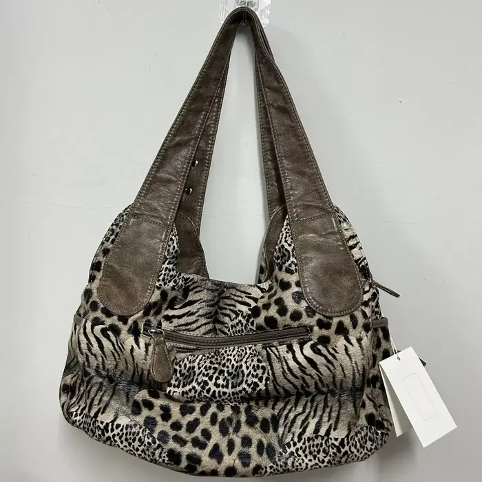 Sacs à main léopard pour femmes, grand fourre-tout à poignée supérieure, sac de Shopping multifoncti