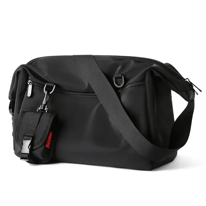 MOYYI coréen hommes sacs de messager femmes voyage décontracté grand Hobo sac étanche en Nylon ordinateur portable