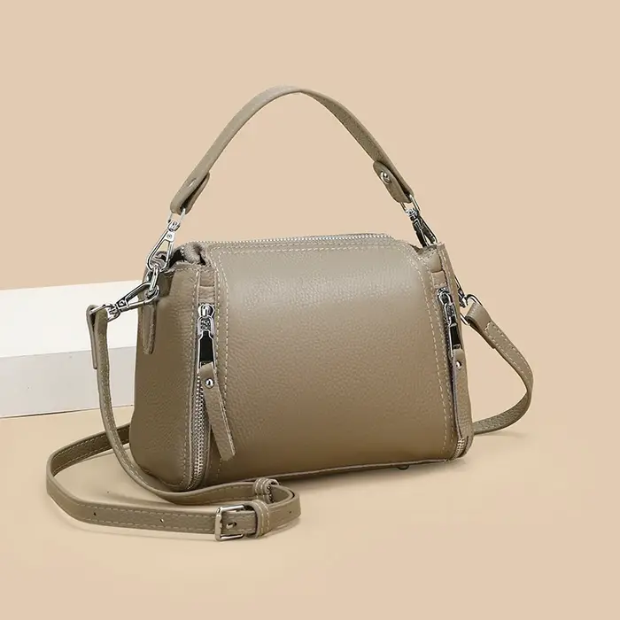 Sacs à main en cuir véritable pour femmes