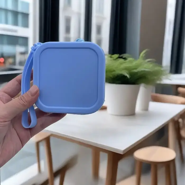 Portefeuille de rangement Vintage en Silicone