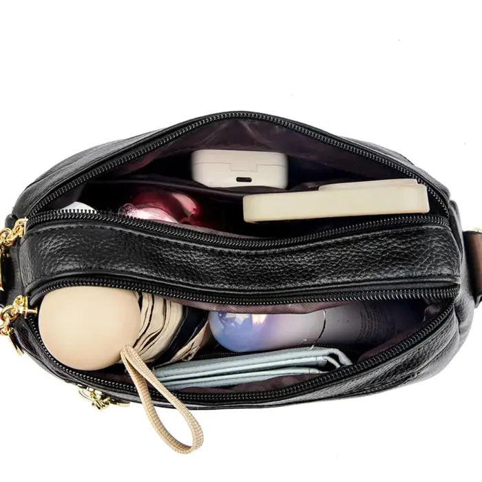 Véritable marque Top qualité en cuir de luxe Sac à main femmes sacs concepteur épaule