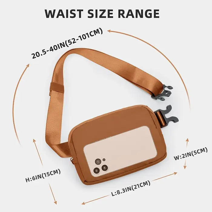 Sac de ceinture pour femmes et hommes