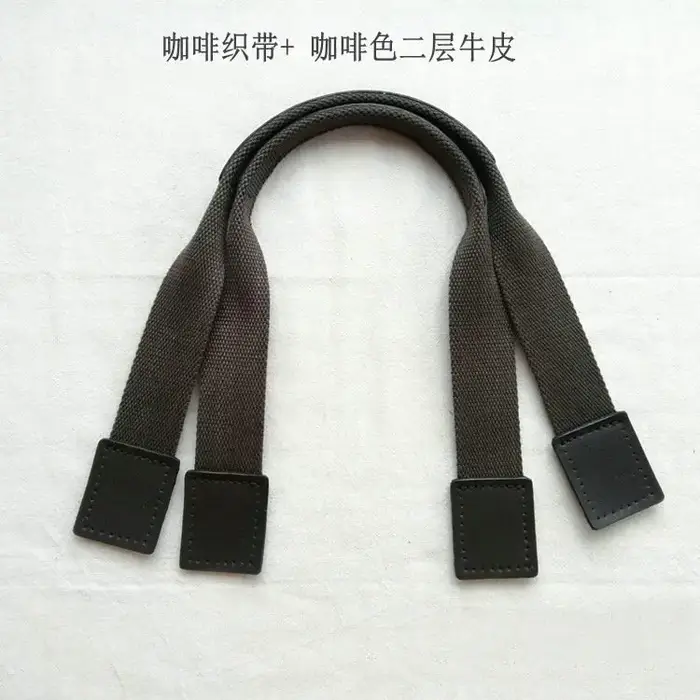 Sangle en cuir pour sac à main, anse à tête carrée, bricolage, couture à la main, accessoires, 49cm