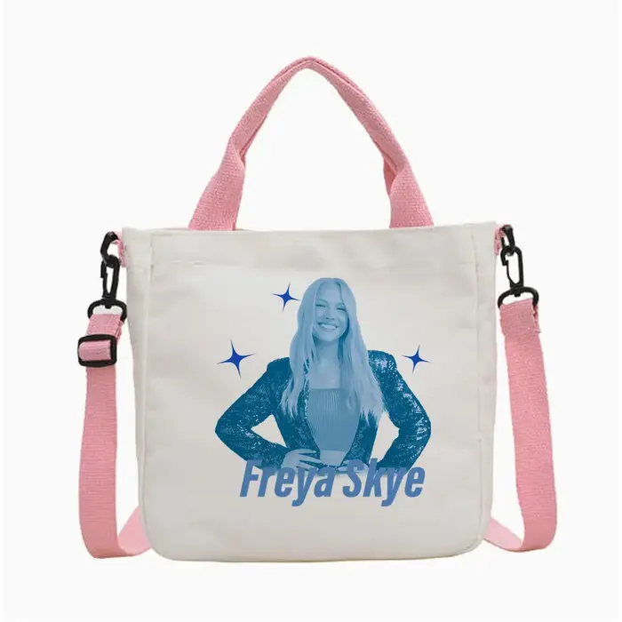 Sac fourre-tout Freya Skye, sac fourre-tout pliable, personnalisable, torba na zakupy, sac à bandoul