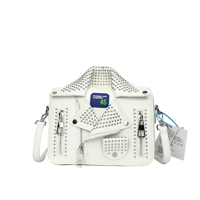 Sac à bandoulière clouté Hip Hop pour femme