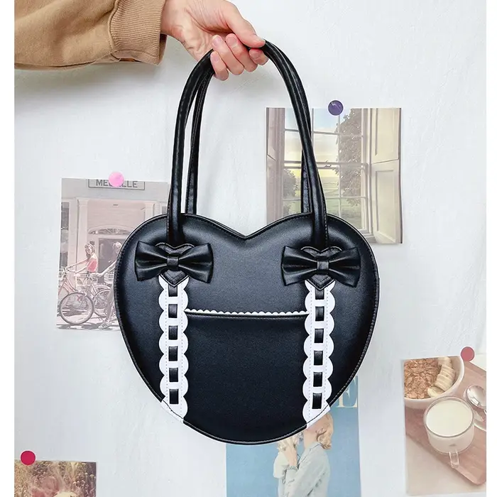 Sac à main en forme de cœur Lolita pour femme