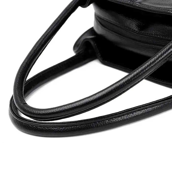 Sac à main en cuir souple pour femme, sacs à main de grande capacité, sacs à main décontractés, sac fourre-tout pour femme, designer de luxe