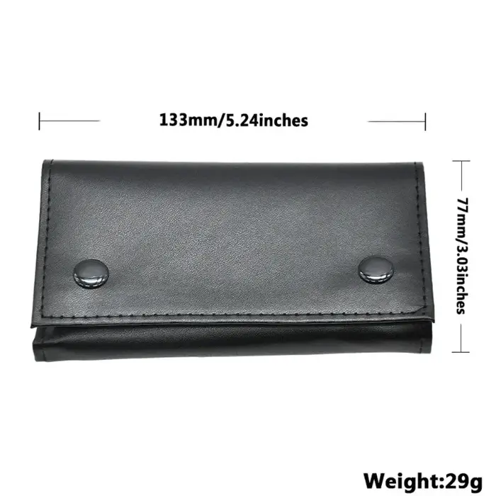 1 pochette à tabac en cuir PU