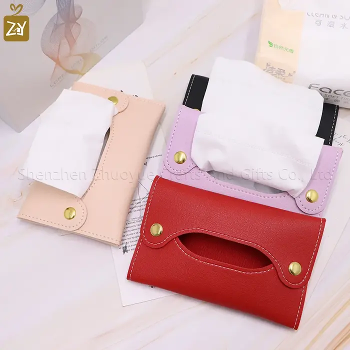 Mini sac à mouchoirs en cuir pu de style japonais